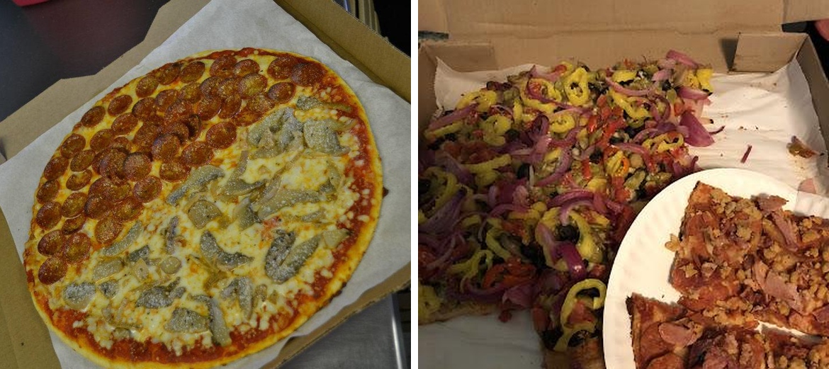 The Pizza Cabin Menu
